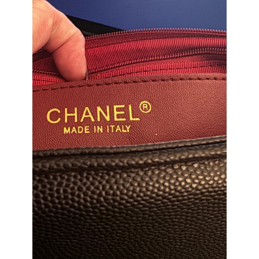 Chanel Black Quilted Leather Wallet On Chain WOC Classic‎ Gold Hardware - Picture 11 of 13